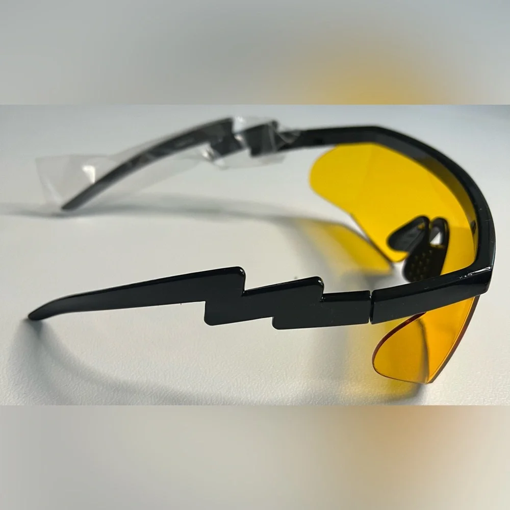 NWOT Yellow Visor Sunglasses